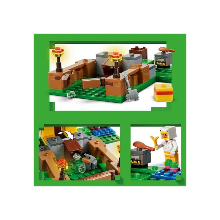 LEGO® Minecraft® 21585 Slepičí farma