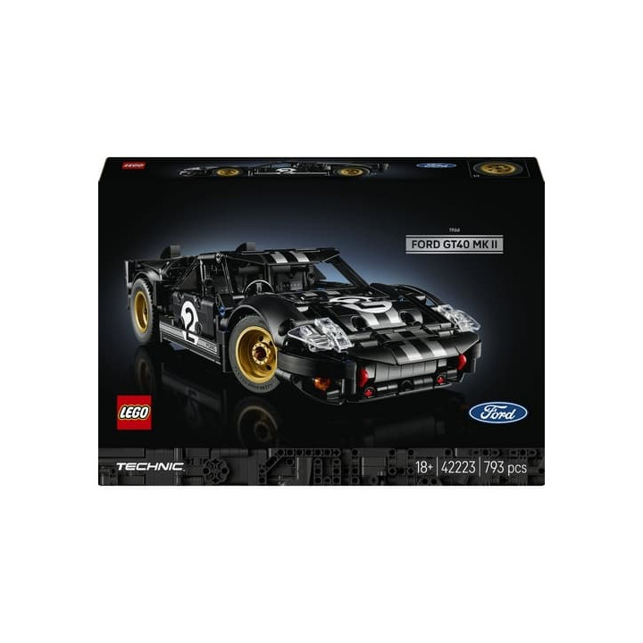 Lego® Technic 42223 Závodní auto 1966 Ford GT40 MKII