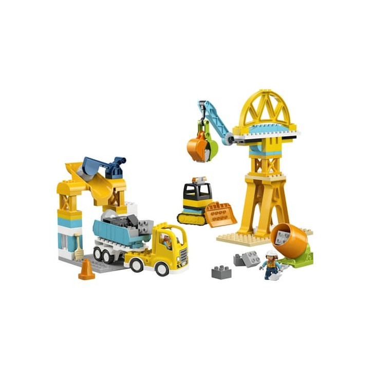 Lego Duplo 10476 Staveniště a vozidla 3 v 1
