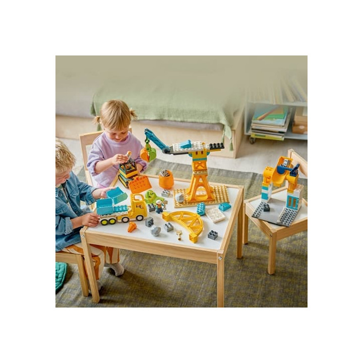 Lego Duplo 10476 Staveniště a vozidla 3 v 1