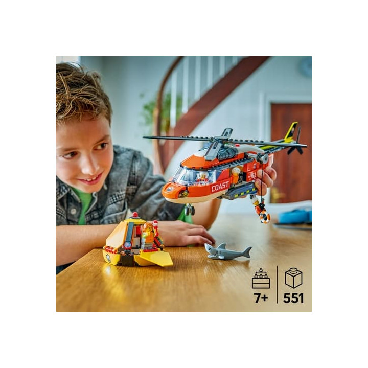 LEGO® CITY 60503 Helikoptéra pobřežní hlídky