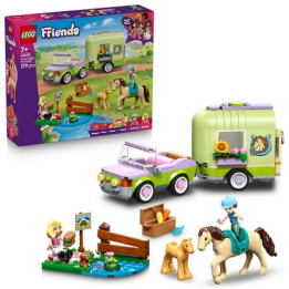 Lego Friends 42695 Přívěs s koněm a hříbětem