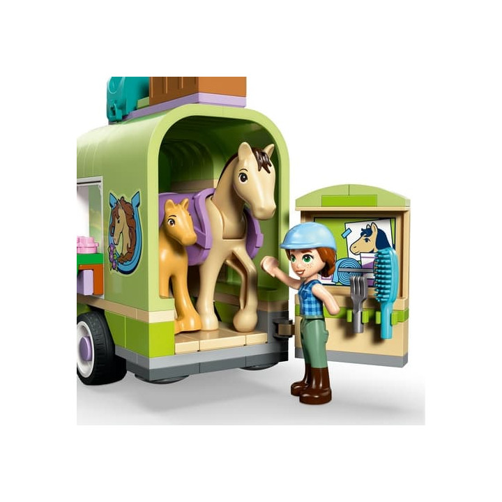 Lego Friends 42695 Přívěs s koněm a hříbětem