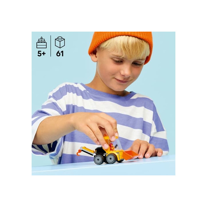 LEGO® CITY 60483 Autíčka – Stavební nakladač