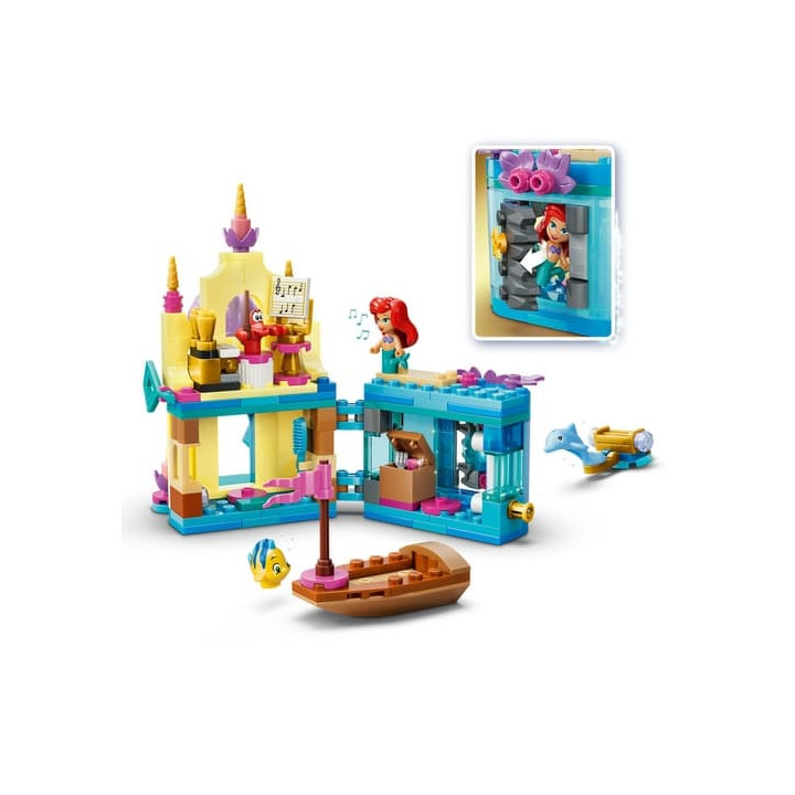 Lego Disney 43285 Ariel a její kouzelný miniaturní palác