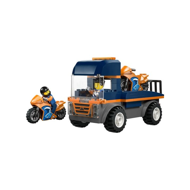 LEGO® CITY 60491 Kamion na přepravu motorek