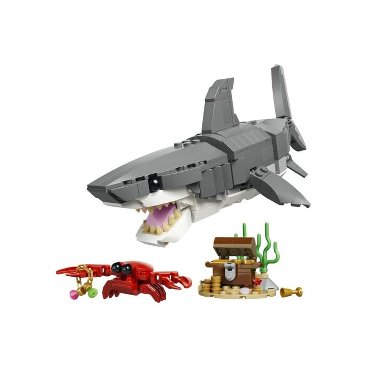 LEGO® Creator 31381 Divoký žralok a truhla s pokladem