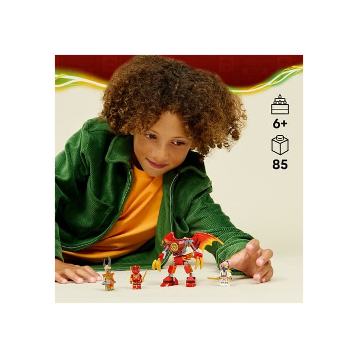 LEGO® NINJAGO® 71851 Kaiův bojový balíček s dračím oblekem