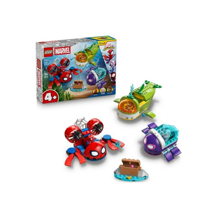 Lego Marvel 11207 Spidey: Podmořská vozidla
