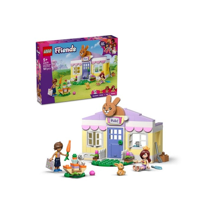 Lego Friends 42679 Hotel pro králíčky v městečku Heartlake