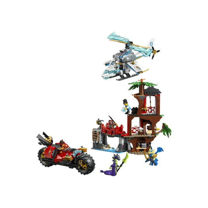 LEGO® NINJAGO® 71857 Souboj nindža vozidel a domek na stromě