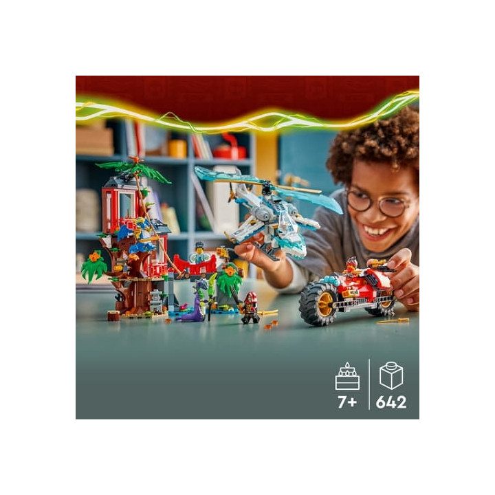 LEGO® NINJAGO® 71857 Souboj nindža vozidel a domek na stromě