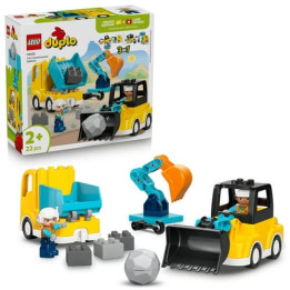 Lego Duplo 10475 Vozidla na stavbě 3 v 1