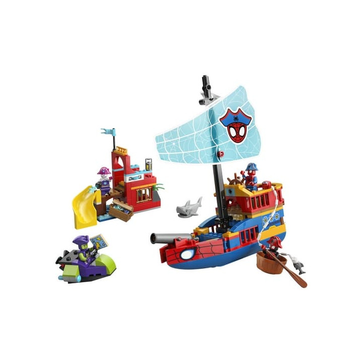 Lego Marvel 11208 Pirátská loď Spideyho týmu