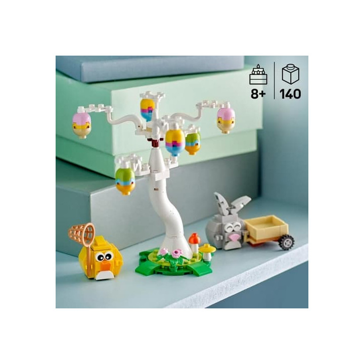 LEGO® Creator 40808 Velikonoční zajíček, kuřátko a sběr vajíček