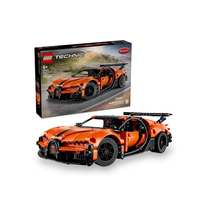 LEGO® TECHNIC 42222 Hyperauto Bugatti Chiron Pur Sport