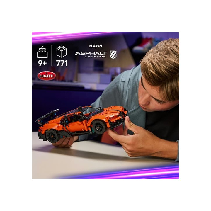 LEGO® TECHNIC 42222 Hyperauto Bugatti Chiron Pur Sport