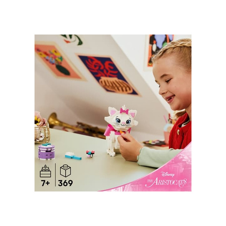 Lego Disney 43286 Roztomilá Marie z filmu Aristokočky