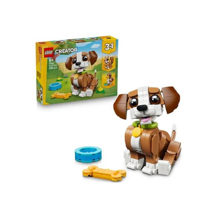 LEGO® Creator 31382 Roztomilá zvířata: Roztomilé štěňátko