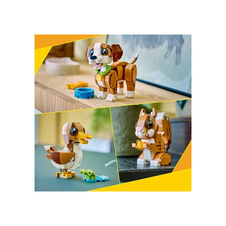 LEGO® Creator 31382 Roztomilá zvířata: Roztomilé štěňátko