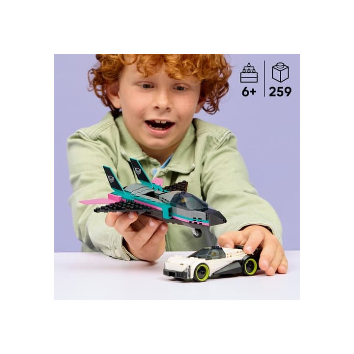 LEGO® CITY 60489 Tryskáč vs. Auto