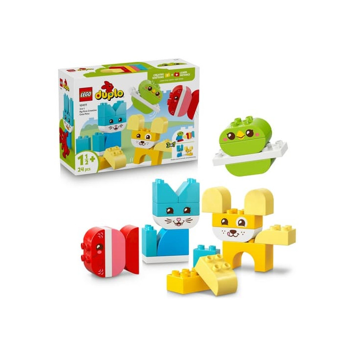 Lego Duplo 10477 Roztomilí kreativní mazlíčci 3 v 1