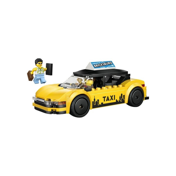 LEGO® CITY 60487 Žlutý taxík