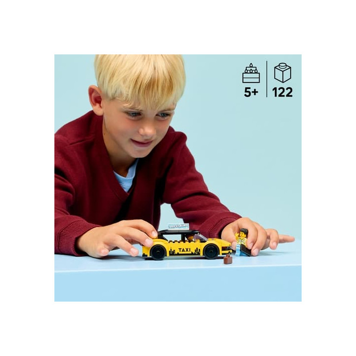 LEGO® CITY 60487 Žlutý taxík