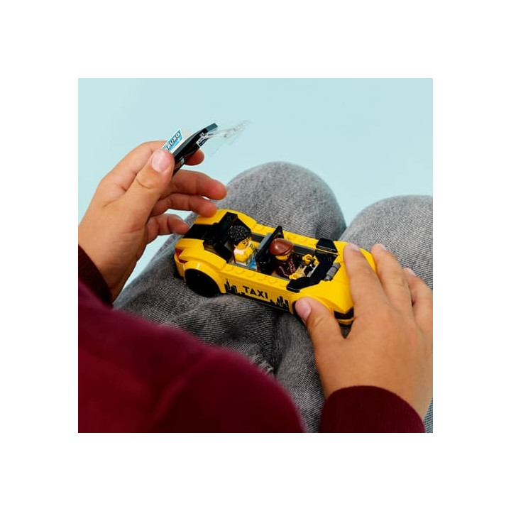 LEGO® CITY 60487 Žlutý taxík