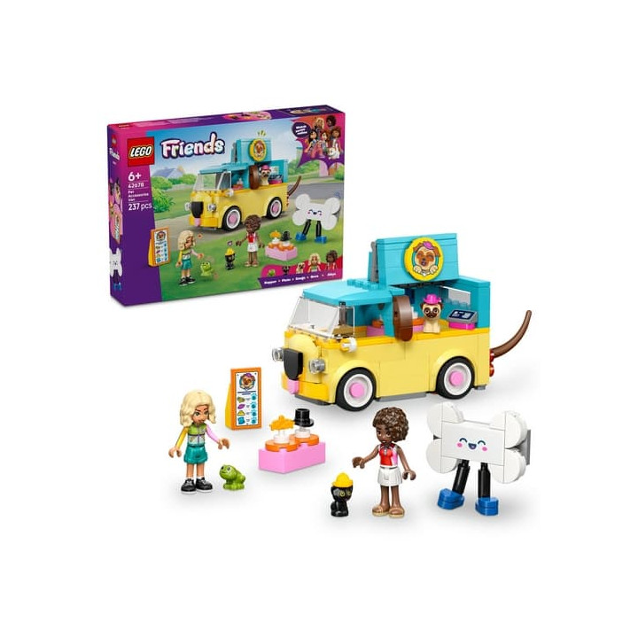 Lego Friends 42678 Dodávka s doplňky pro mazlíčky