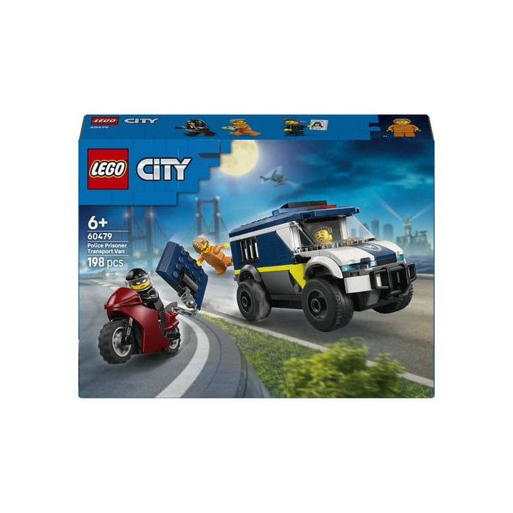 LEGO® CITY 60479 Policejní dodávka pro převoz vězňů