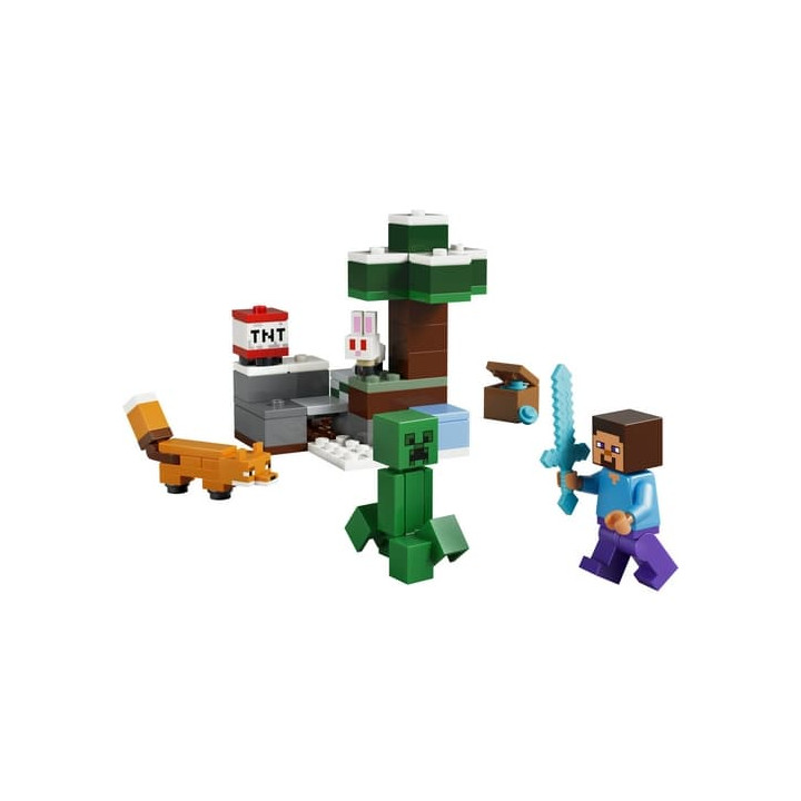 LEGO® Minecraft® 21583 Steve a dobrodružství v tajze