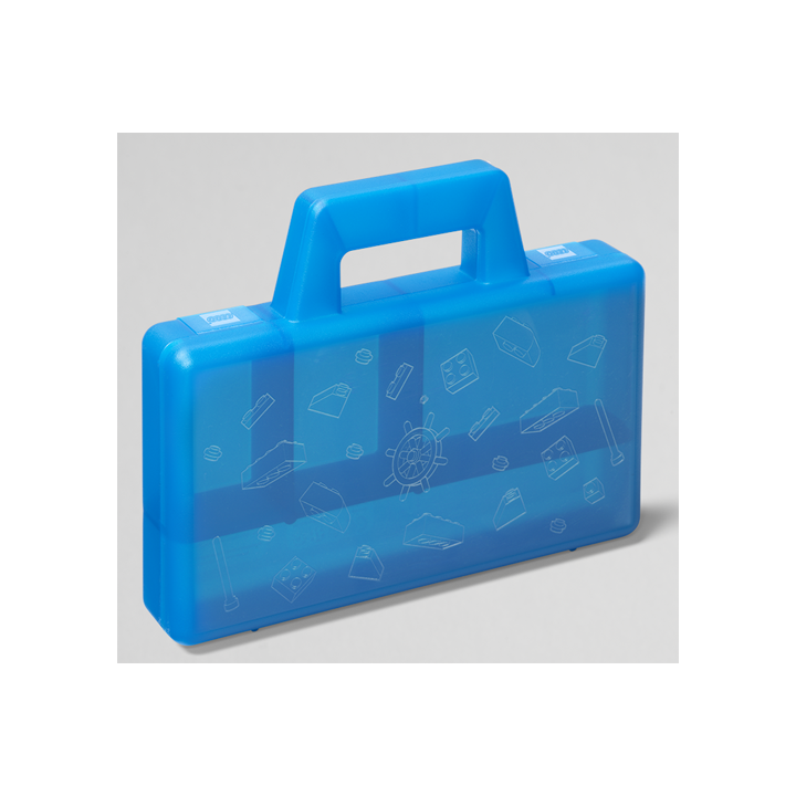 LEGO úložný box TO-GO - modrý