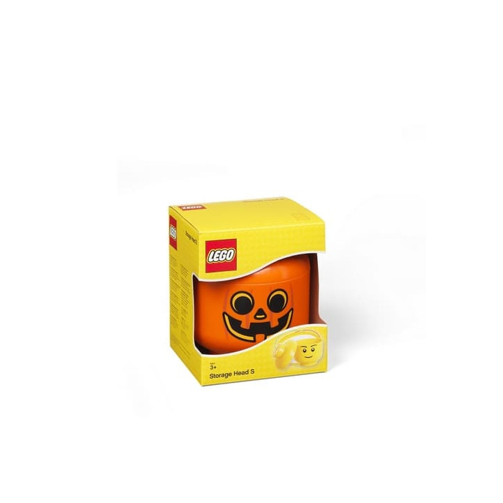 LEGO úložná hlava (velikost S) - dýně