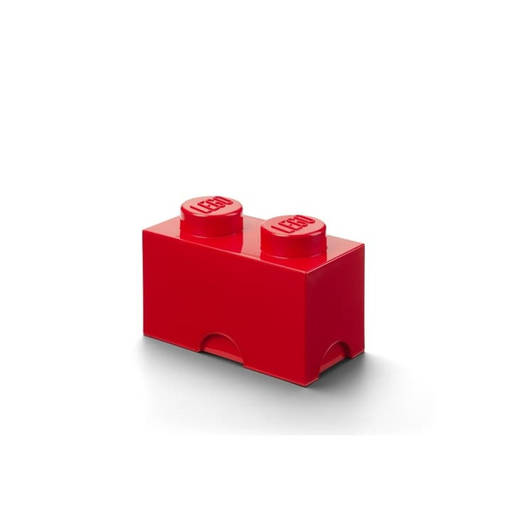 LEGO úložný box 2 - červená