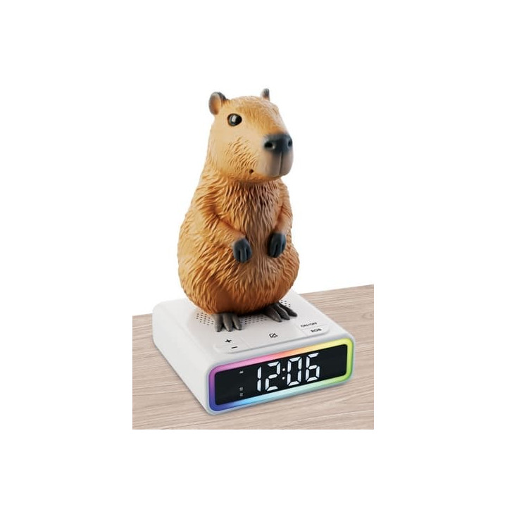 Digitální budík Kapybara