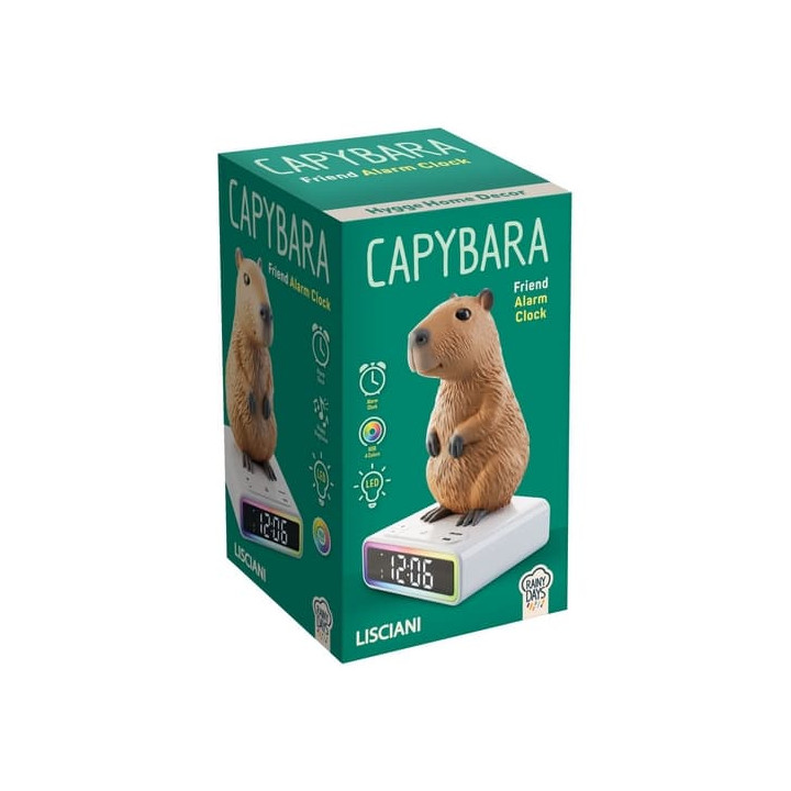 Digitální budík Kapybara