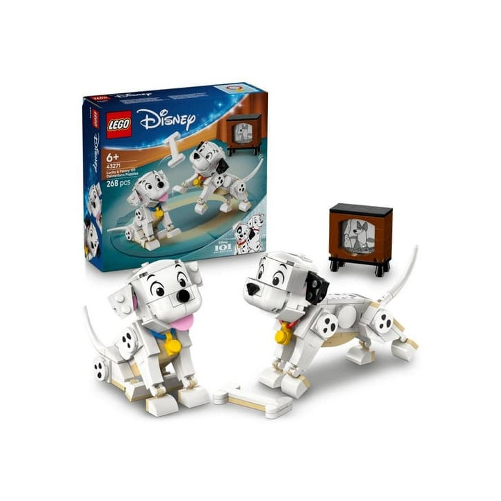 LEGO® Disney 43271 Štěňátka Štístko a Penny z filmu 101 dalmatinů