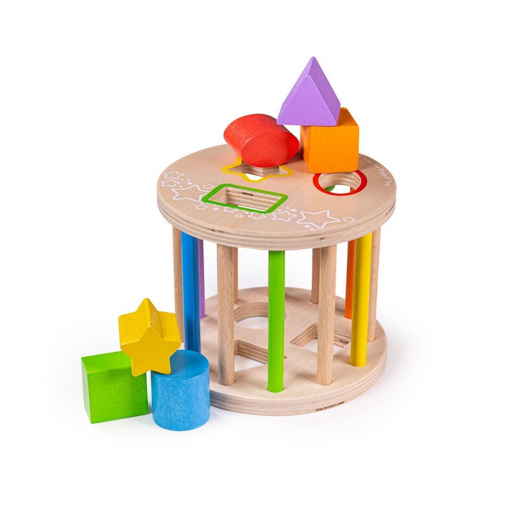 Bigjigs Baby Válec s tvary