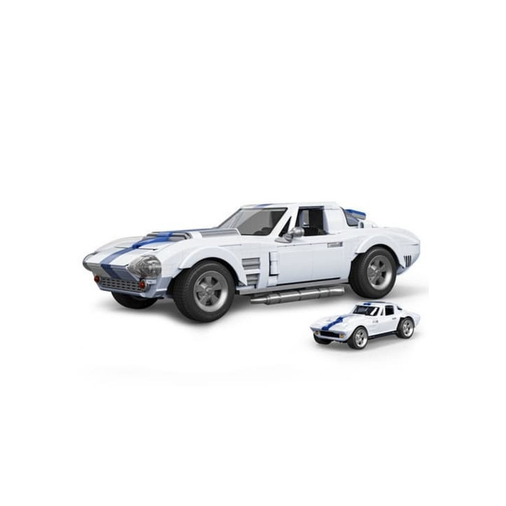Mega Hot Wheels prémiová edice - Corvette
