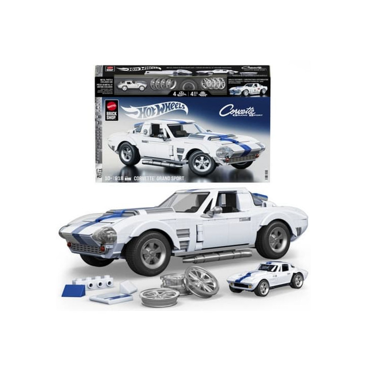 Mega Hot Wheels prémiová edice - Corvette
