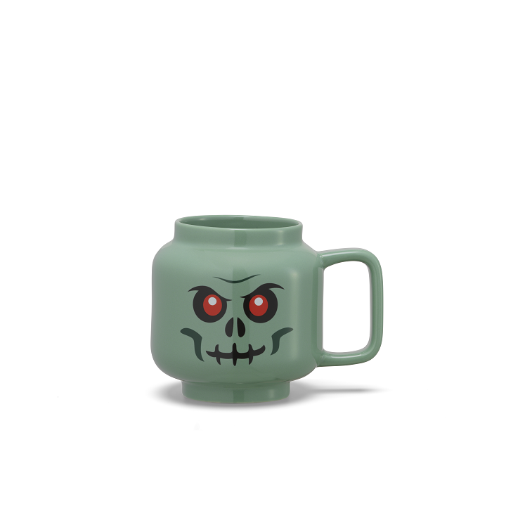LEGO keramický hrnek 530 ml - zelený kostlivec