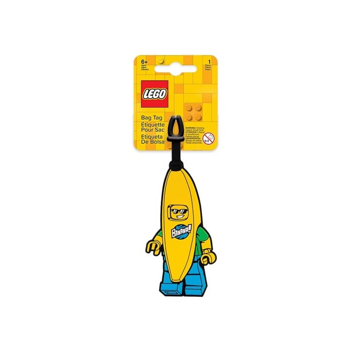 LEGO Iconic Jmenovka na zavazadlo - Banán