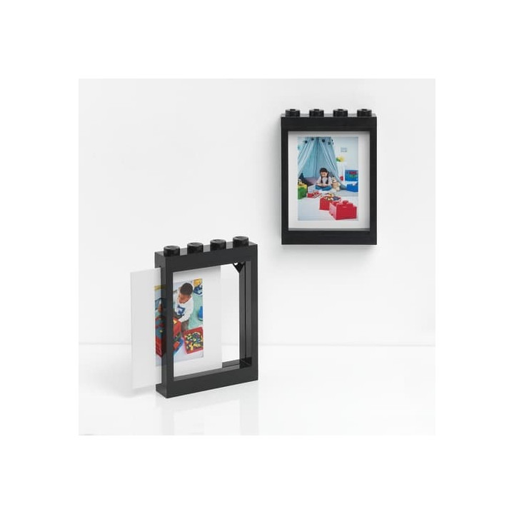 LEGO fotorámeček - černá