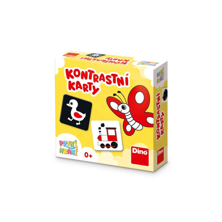 Dino První hraní: Kontrastní karty