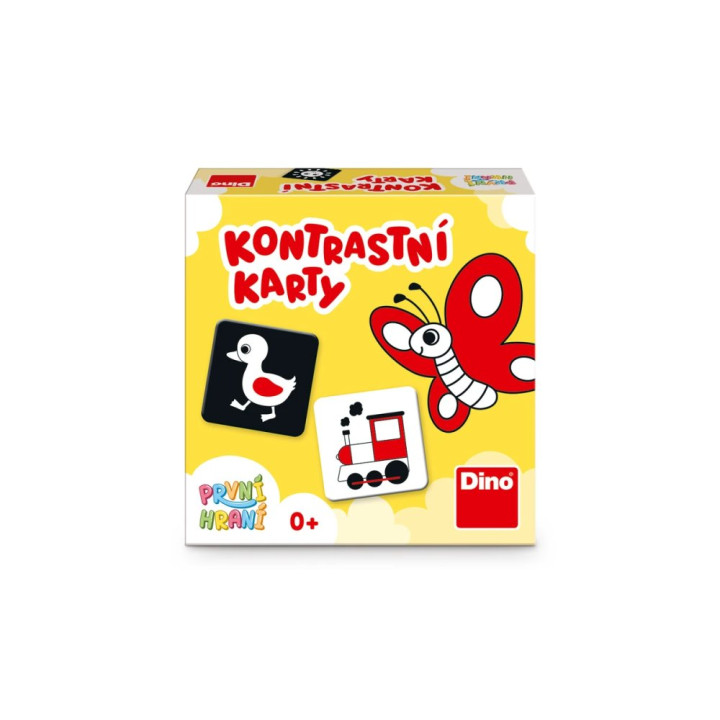 Dino První hraní: Kontrastní karty