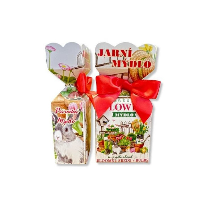 Mýdlo Jarní 90g v krabičce