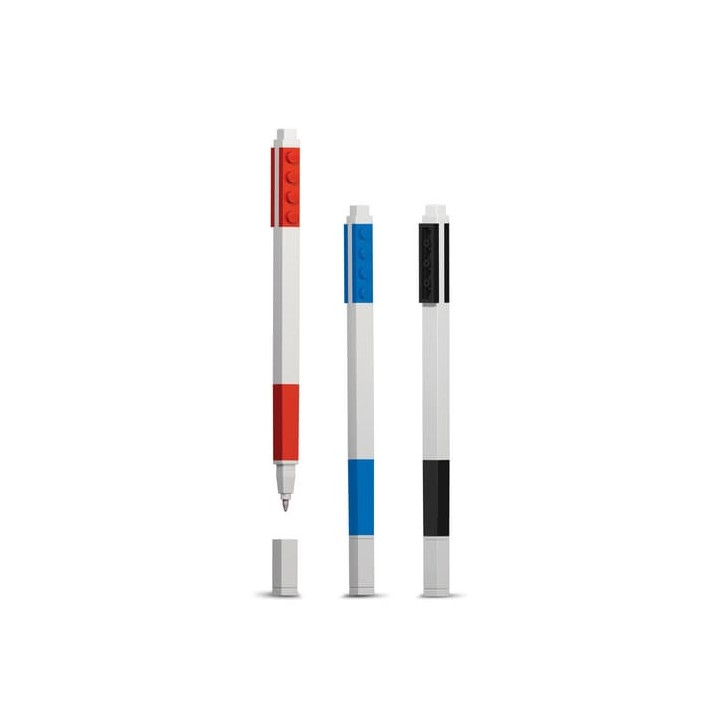 LEGO Gelová pera, mix barev - 3 ks