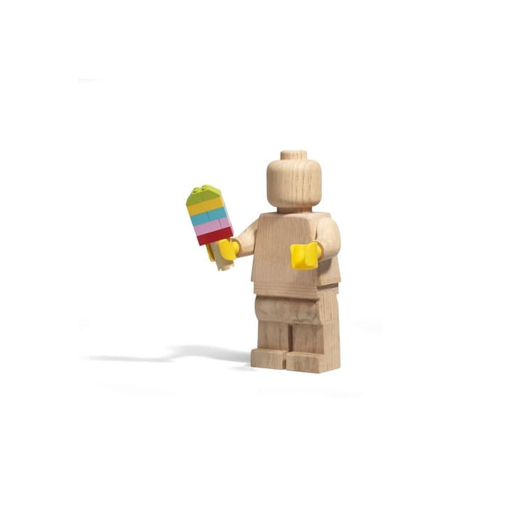 LEGO dřevěná figurka (dub - ošetřený mýdlem)