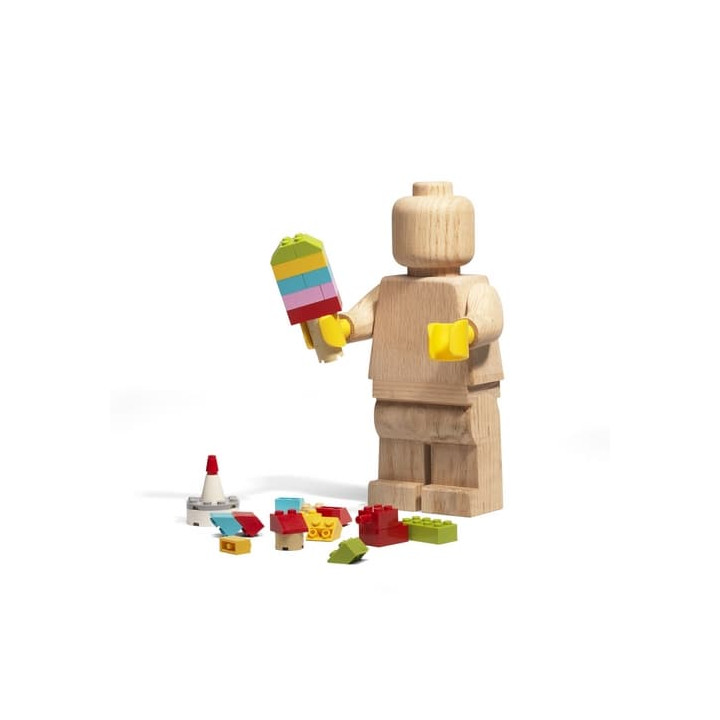 LEGO dřevěná figurka (dub - ošetřený mýdlem)